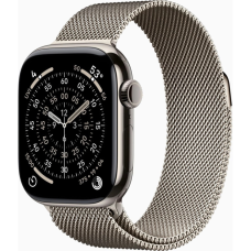 Смарт-годинник Apple Watch Series 11 GPS + Cellular 42mm Natural Titanium Case with Natural Milanese Loop (MF8P4RK/A)