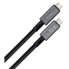 Дата кабель USB4 Type-C to Type-C 0.8m 240W 40GBps 8K60Hz Nylon Vinga (VCPDCU4)