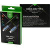 Дата кабель USB4 Type-C to Type-C 0.8m 240W 40GBps 8K60Hz Nylon Vinga (VCPDCU4)