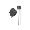 Зарядний пристрій HOCO CS13A Ocean USB-C PD20W + cable USB-C to Lightning Black (6942007603829)
