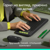 Комплект Logitech POP Icon Combo Bluetooth UA Graphite (920-013156)