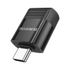 Перехідник BV18 USB to USB-C M USB3.0 Black BOROFONE (6941991104015)