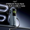 Батарея універсальна Vention 27000 mAh 200W Gray TFT Display Type (FKGH0)