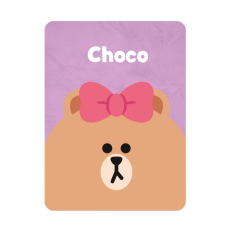 Блокнот Yes Пухнастий Line Friends Choco , 80 аркушів Лінія (151746)
