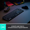 Комплект Logitech MX Keys for Business UA Graphite + Desk Mat Studio Series Mid Grey (MX920-010933)