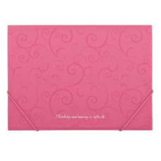 Папка на резинках Buromax А4, BAROCCO, pink (BM.3914-10)