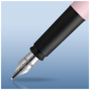 Ручка пір'яна Waterman ALLURE Pastel Pink CT  FP F блістер (13 316b)