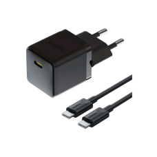 Зарядний пристрій Baseus Palm Fast Charger 1C 20W + Cable 1.0m Type-C 60W black (P10111602113-01)