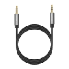 Кабель мультимедійний 3.5mm M to 3.5mm M 1.5m AV119 black Ugreen (10734)