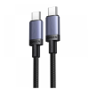 Дата кабель USB-C to USB-C 1.0m 100W 480Mbps black Ugreen (65832)
