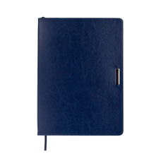 Тижневик Buromax недатований SALERNO, L2U, A4, синій, штуч.шкіра, 336 сторінок (BM.20990-02)