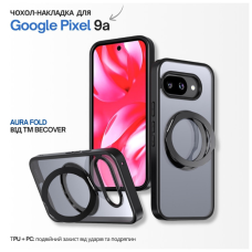 Чохол до мобільного телефона BeCover Aura Fold Google Pixel 9a Black (715665)