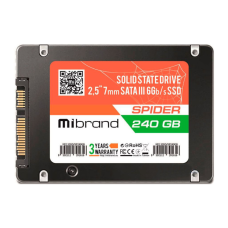 Накопичувач SSD 2.5" 240GB Mibrand (MI2.5SSD/SP240GB)