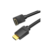 Кабель мультимедійний HDMI M to HDMI M 2.0m V2.0 4K60Hz 90° corner PVC black Vention (AARBH)