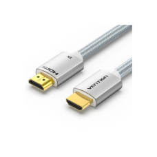 Кабель мультимедійний HDMI to HDMI 2.0m V2.1 8K 60Hz Silver Metal Type Vention (ALCIH)