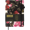 Книга записна Buromax CHERIE, А5, 96 аркушів, клітинка, чорний (BM.295105-01)