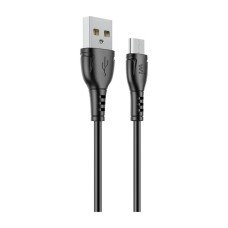 Дата кабель USB 2.0 AM to Micro 5P 1.0m PVC black Wibrand (WI.DC/BO1B-UM)