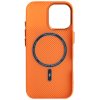 Чохол до мобільного телефона Armorstandart LikeCarbon2 MagCase Apple iPhone 17 Kevlar Orange (ARM88614)