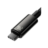 Дата кабель USB-C to USB-C 3.0m 240W black Baseus (CAWJ040201)