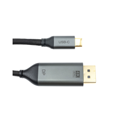 Кабель мультимедийный USB-C to DisplayPort M 1.8m V1.2 4K Cabletime (CA913305)