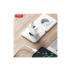 Зарядний пристрій XO L109 12W (2USB/2.4A) + USB - Type-C White (XO-L109-T)