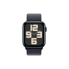 Смарт-годинник Apple Watch SE 2024 GPS 40mm Midnight Aluminium Case with Ink Sport Loop (MXEA3QH/A)
