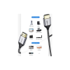 Кабель мультимедійний HDMI M to HDMI M 2.0m V2.1 Cabletime (CA914654)