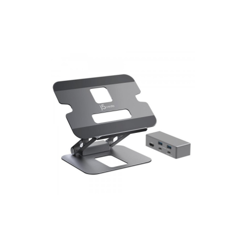 Порт-репликатор J5create Dock-Station USB-C 6-in-1 (HDMI/PD/USB-A/USB-C) (JTS327-N)