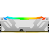 Модуль пам'яті для комп'ютера DDR5 48GB (2x24GB) 8000 MHz Renegade RGB White/Silver Kingston Fury (ex.HyperX) (KF580C38RWAK2-48)