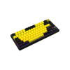 Клавіатура Lorgar KBP7075W Pro RGB Wireless/Bluetooth/USB UA Black/yellow (LRG-KBP7075W-YL-US)
