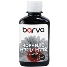Чернила Barva HP 711/712 180ml BK, pigment (H711-857)
