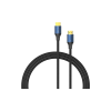 Кабель мультимедійний HDMI M to HDMI M 1.5m 8K cotton braided blue Vention (ALGLG)