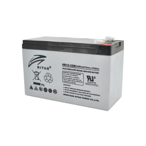 Батарея до ДБЖ Ritar 12V-8Ah (HR1232W)