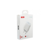 Зарядний пристрій XO L40 PD/3A/18W white + cable Lightning White (L40i-WH)