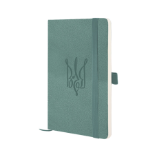 Книга записна Axent Partner Soft Skin Воля 125x195 мм 96 аркушів, клітинка сіро-лазурна (8616-48-6-A)