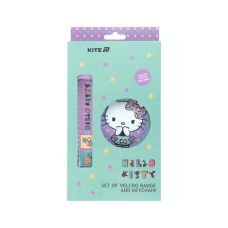 Бейдж Kite набір на липучці та підвіска Hello Kitty (HK25-3010-1)