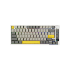 Клавиатура Epomaker AK820 Pro 75 Flying Fish Switch Hot-Swap RGB USB/Wireless/Bluetooth UA White (AK820-PRO-W-FF)