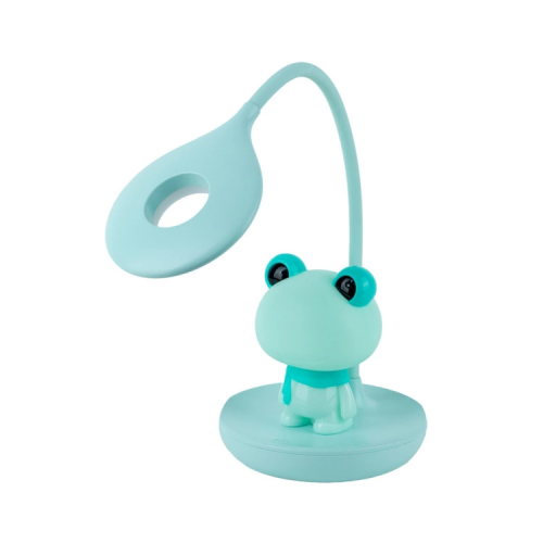 Настільна лампа Kite Froggy LED з акумулятором, зелена (K24-492-3-4)
