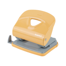 Дырокол Axent Exakt-2 металлический, 30л, Earth colors желтый (3930-26-A)