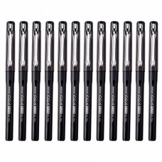 Ручка гелева Baoke Vogue 0.5 мм, чорна, 12 шт (PC3318-black)