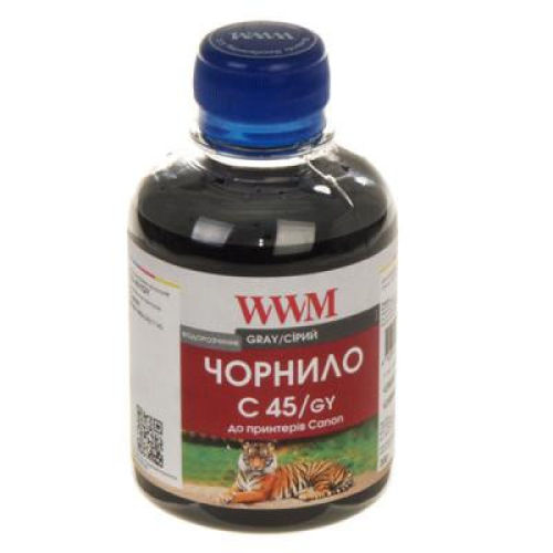 Чорнило WWM CANON CLI-451GY Grey (C45/GY)