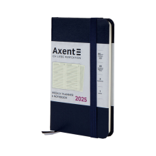 Тижневик Axent датований 2025 Pocket Strong 90х150 мм, синій (8508-25-02-A)