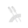 Дата кабель USB-C to USB-C 0.9m nylon 322 white Anker (A81F5H21/A81F5G21)