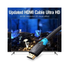 Кабель мультимедійний HDMI M to HDMI M 25.0m black Vention (AACBS)