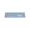 Клавіатура Canyon HKB-W01 Silent Wireless UA Blue (CNS-HKBW01BL)