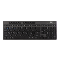 Клавіатура 2E KS280 Wireless Black/Gray (2E-KS280WBGR_AK)