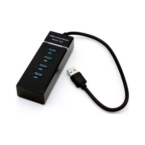 Концентратор Voltronic USB 3.0 to 4xUSB black (NX-UH-303B)