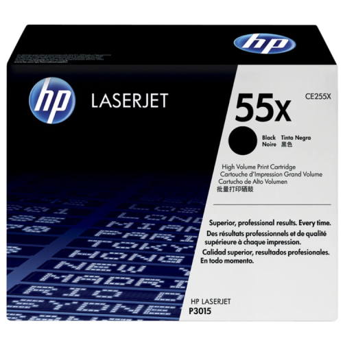 Картридж HP LJ  55X P3015 series black (max) (CE255X)