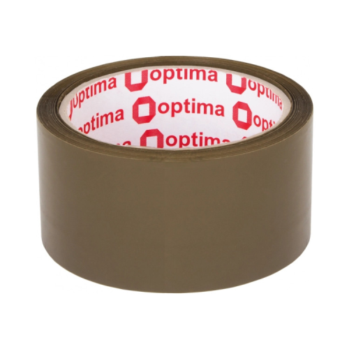 Скотч Optima 48 мм х 60 м х 40 мкм, коричневий (O45319)