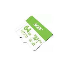 Карта пам'яті Acer 64GB microSD MSC100 /U3/V30/A1/C10 R 100MB/s / Write 30MB/s (BL.9BWWA.336)